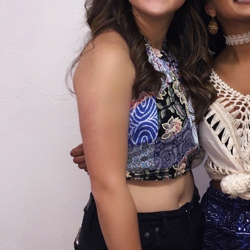 Patchwork Halter Top - image 7